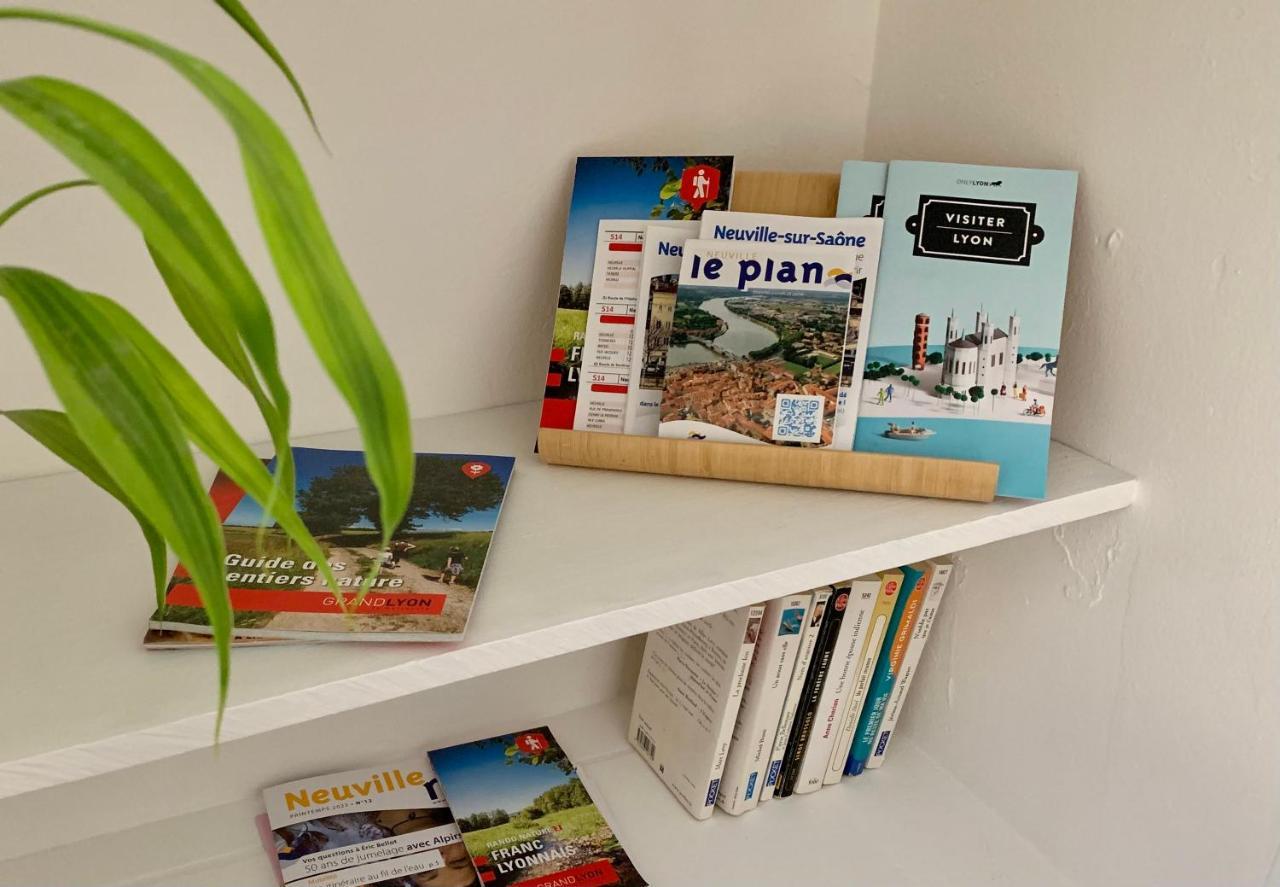 Charmant Appartement Au Coeur De Neuville - Lyon A 20Mn Eksteriør bilde