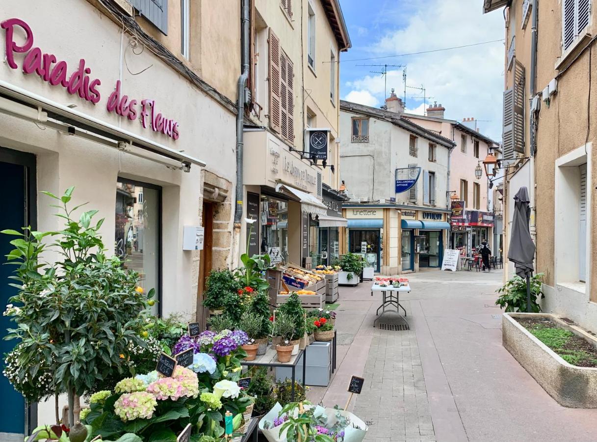 Charmant Appartement Au Coeur De Neuville - Lyon A 20Mn Eksteriør bilde