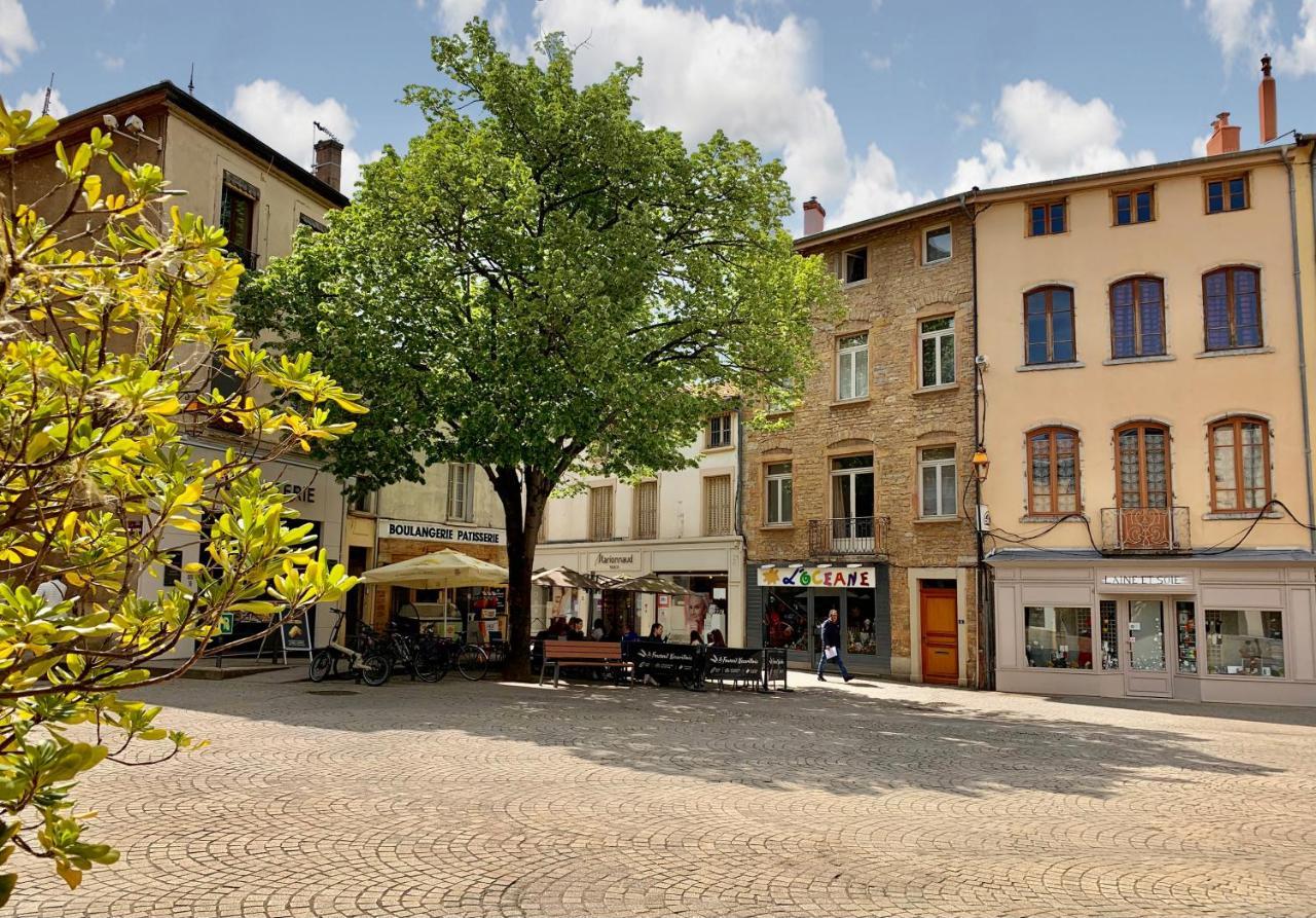 Charmant Appartement Au Coeur De Neuville - Lyon A 20Mn Eksteriør bilde